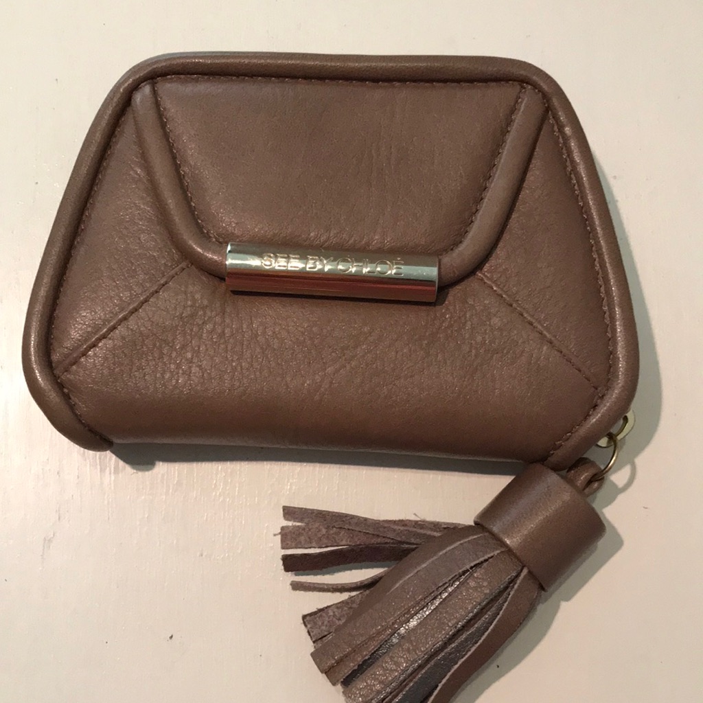 See By Chloe Tan Leather Wallet